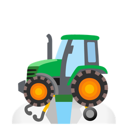 tractor and stethoscope