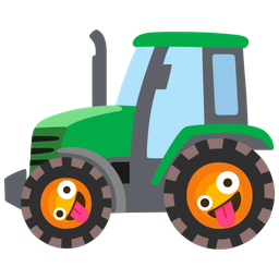 Tractor and Zany face