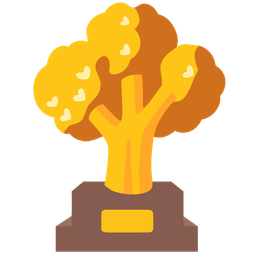 trophy and broccoli