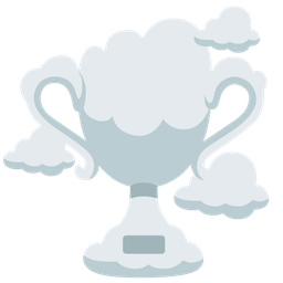 trophy and cloud