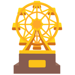 trophy and ferris wheel