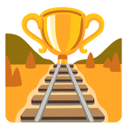 trophy and locomotive