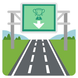 trophy and motorway
