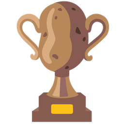 trophy and potato