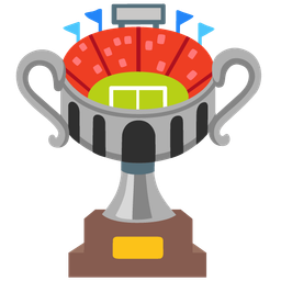 trophy and stadium