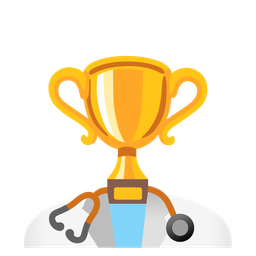 trophy and stethoscope