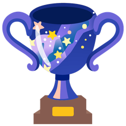 trophy and telescope