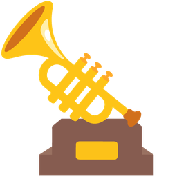 trophy and trumpet