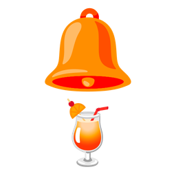 Tropical drink and Bell