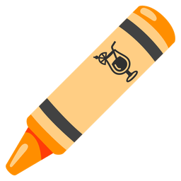Tropical drink and Crayon