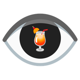 Tropical drink and Eye