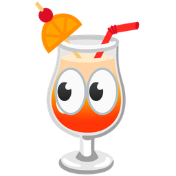 Tropical drink and Eyes