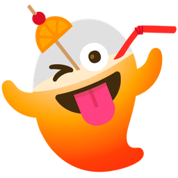 Tropical drink and Ghost