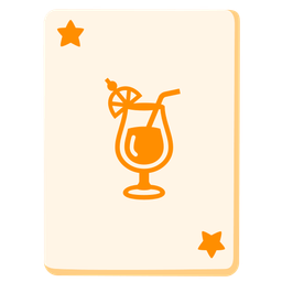 Tropical drink and Joker