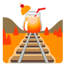 Tropical drink and Locomotive