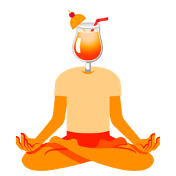 Tropical drink and Lotus