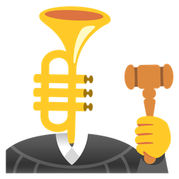 Trumpet and Balance scale