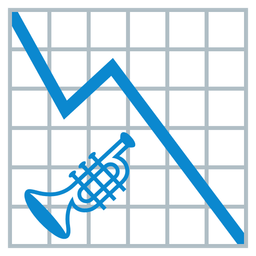 Trumpet and Chart decreasing
