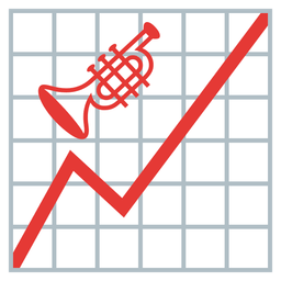Trumpet and Chart increasing