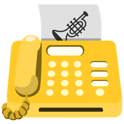 Trumpet and Fax machine