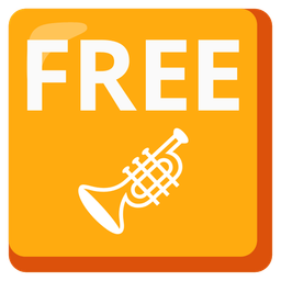 Trumpet and FREE button