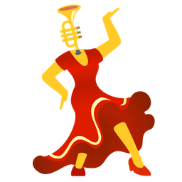 Trumpet and High-heeled shoe