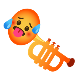 Trumpet and Hot face