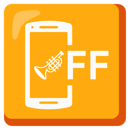 Trumpet and Mobile phone off