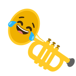 Trumpet and Rolling on the floor laughing