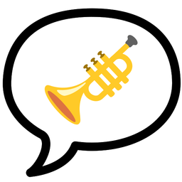 Trumpet and Speech balloon