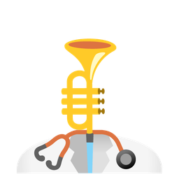 Trumpet and Stethoscope