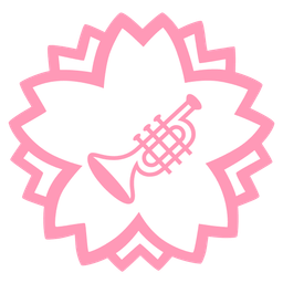 Trumpet and White flower