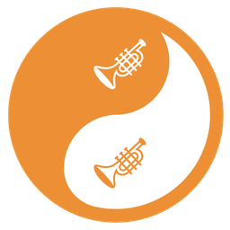 Trumpet and Yin yang