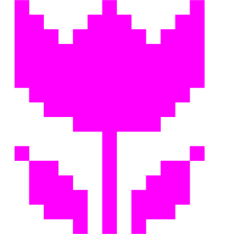 tulip and alien monster