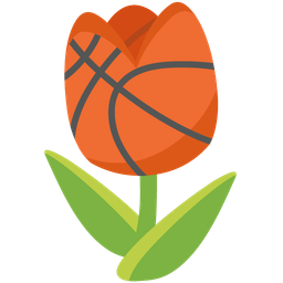 tulip and basketball