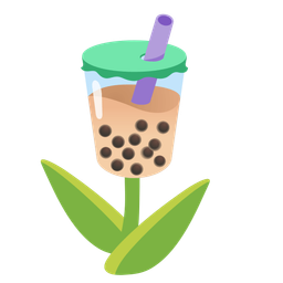tulip and bubble tea