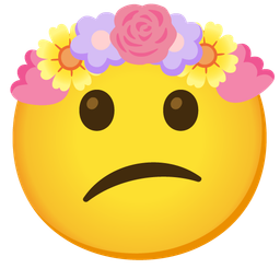 tulip and confused face