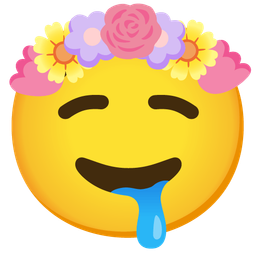 tulip and drooling face