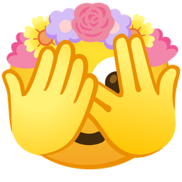 tulip and face with peeking eye