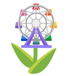 tulip and ferris wheel