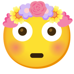 tulip and flushed face