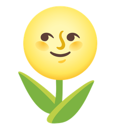 tulip and full moon face