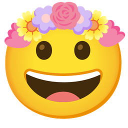 Tulip and Grinning face