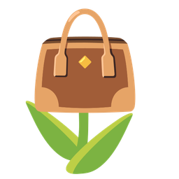 tulip and handbag