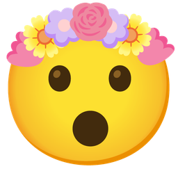 tulip and hushed face