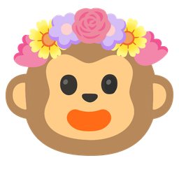 tulip and monkey face