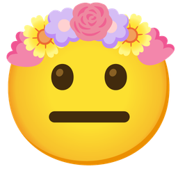 tulip and neutral face