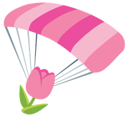 tulip and parachute
