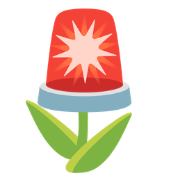 tulip and police car light