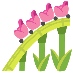 tulip and roller coaster